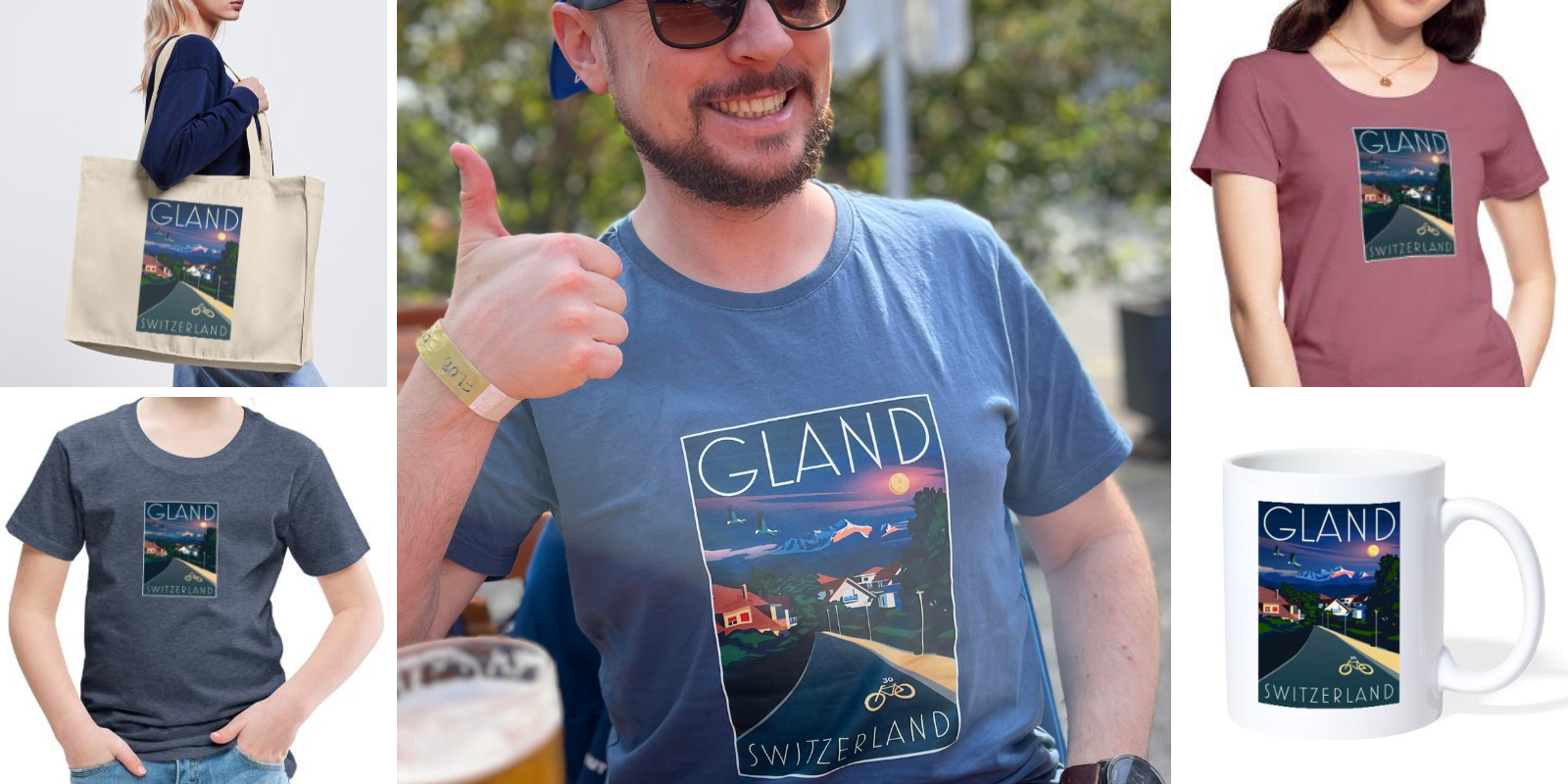 Gland produits lemanus Gland produits lemanus léman t-shirt mug sac